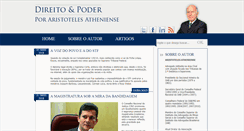 Desktop Screenshot of direitoepoder.com.br